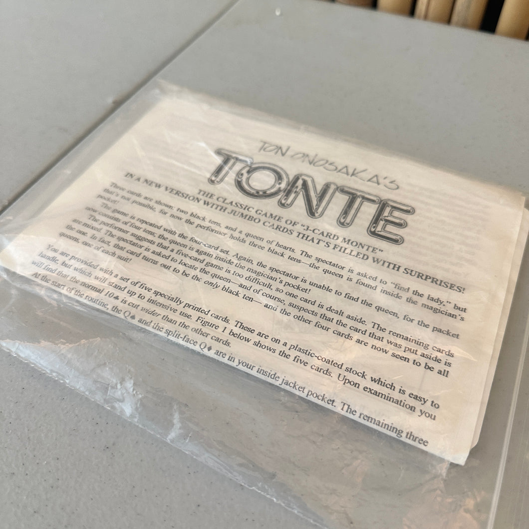 Tonte by Ton Onosaka (jumbo plastic cards) #21