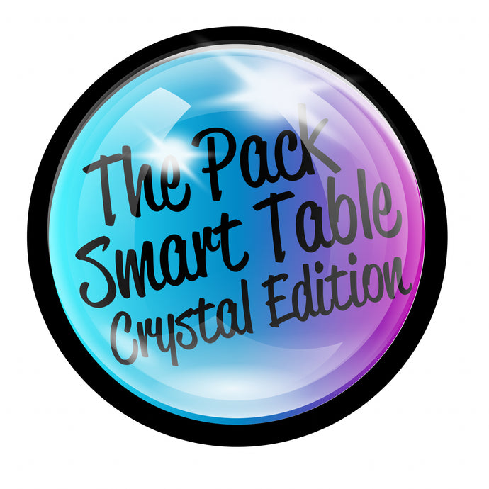 The Pack Smart Table: Crystal Edition (Five Card Box Combo Shipping November)