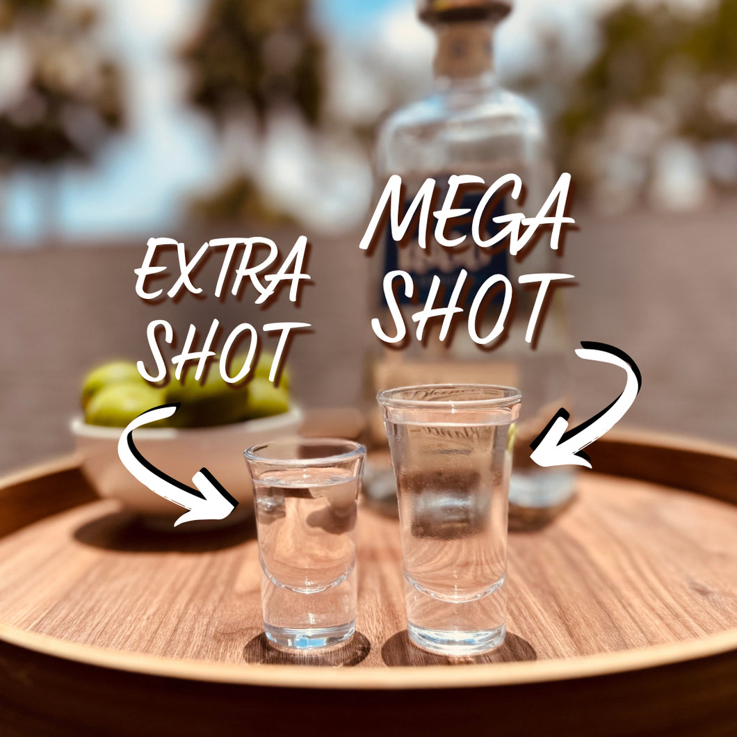 Extra Shot & Mega Shot! - SHIPPING JULY 29TH OR BEFORE!
