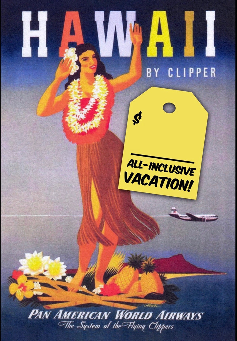 Hawaii Poster Image for Postcards from Paradise – Bill Abbott