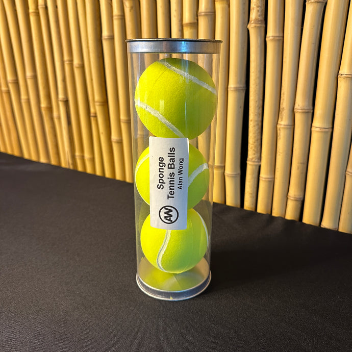 Sponge Tennis Balls by Alan Wong #94
