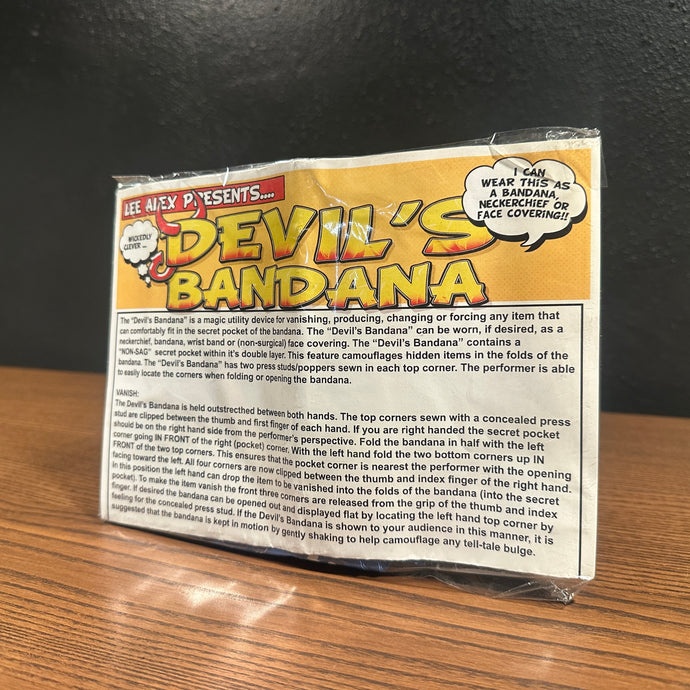 Devil’s Bandana by Lee Alex -blue (#9 Bin1)