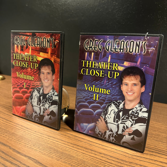 Greg Gleason’s Theatre Close-Up Volume 1 & 2 (#23 Bin1)