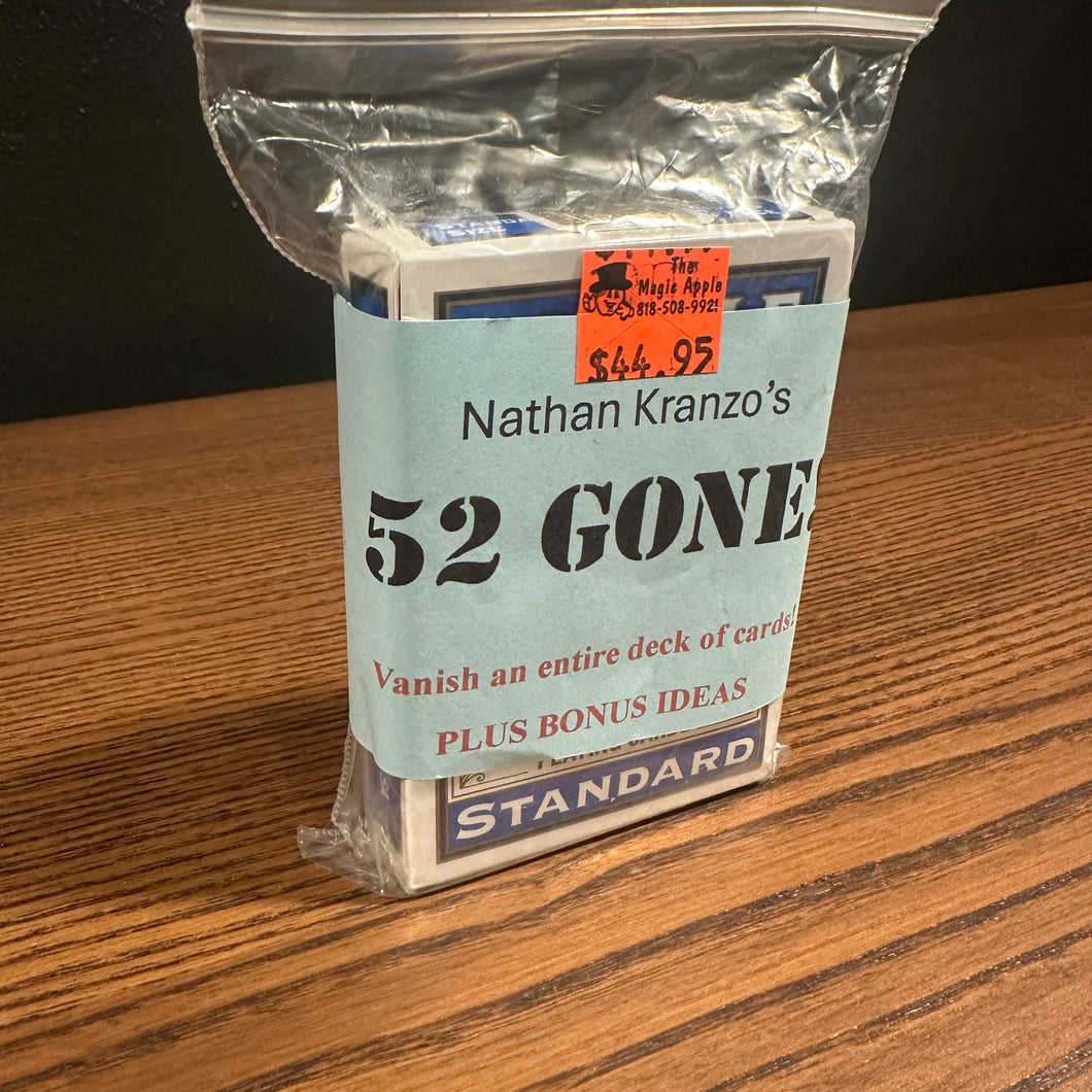 52 Gone by Nathan Kranzo (#38 Bin1)
