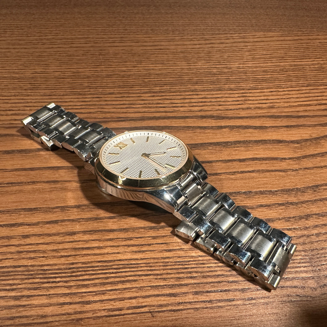 #50 Bin1 : SB Watch by Elecktricks (Silver, Gold & White Face