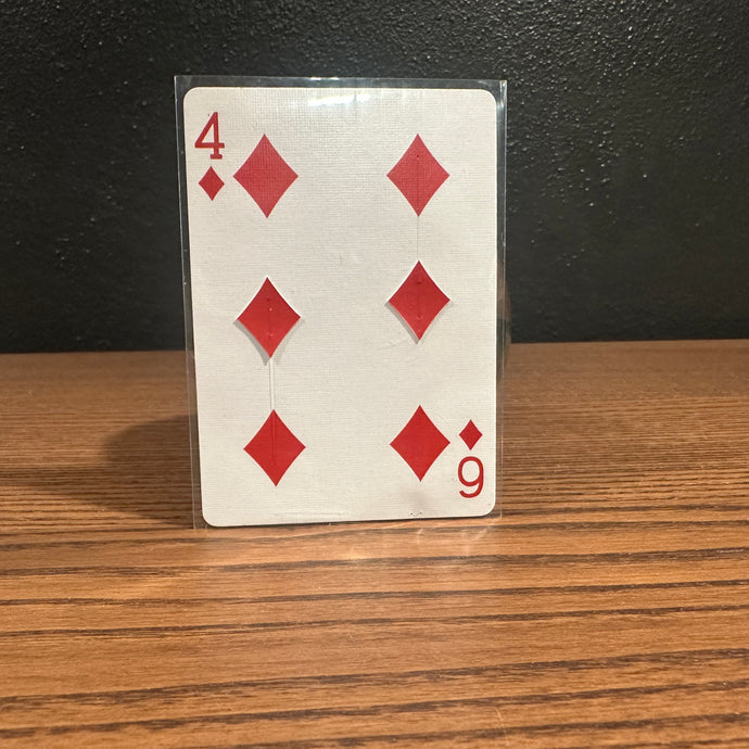 #52 Bin1 : Distortion by Wayne Houchin (no instructions, just card gimmick)