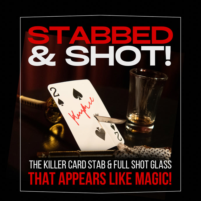 Stabbed & Shot - SHIPPING JULY 29TH OR BEFORE!
