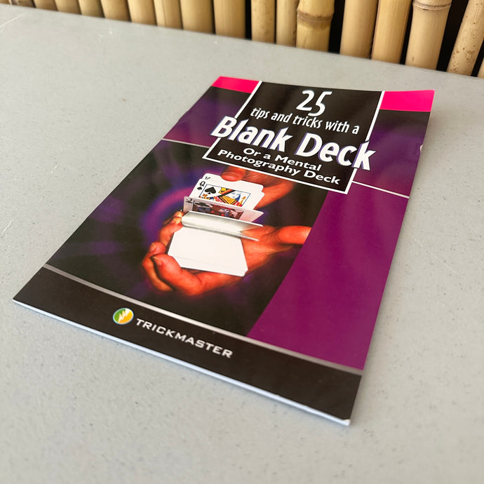 25 Tips & Tricks with a Blank Deck #31