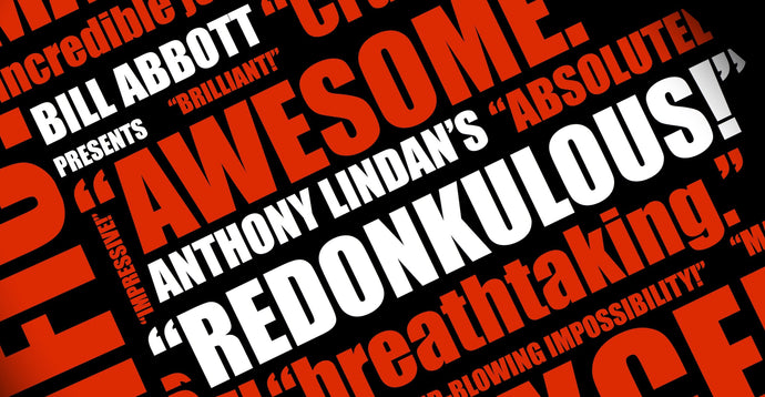 REDONKULOUS! by Anthony Lindan - AVAILABLE NOW!